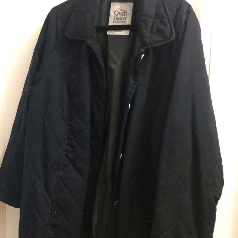 Womens Black trench coat